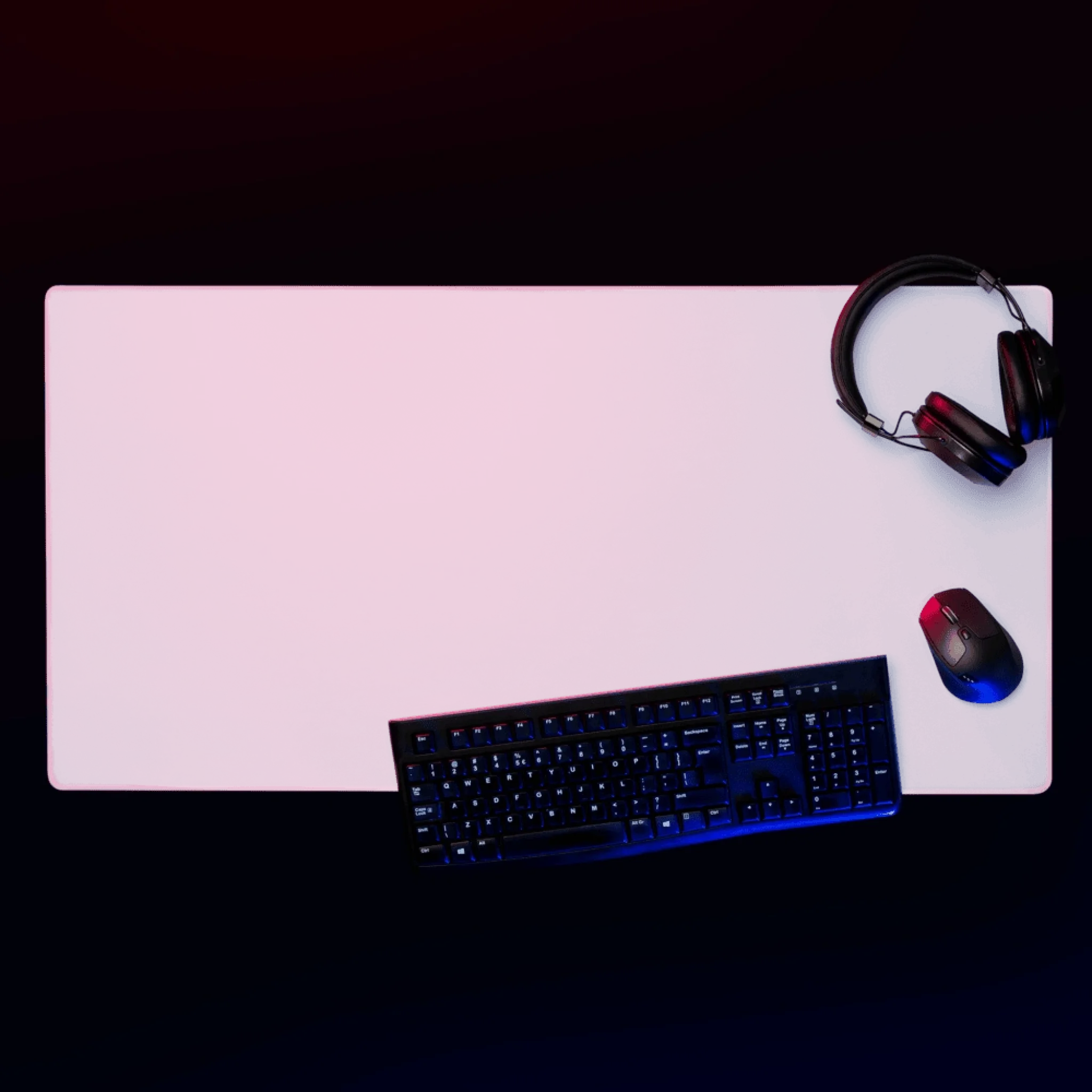 Tapis de souris gaming XXL personnalisé